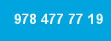 978 477 77 19 978 477 77 19